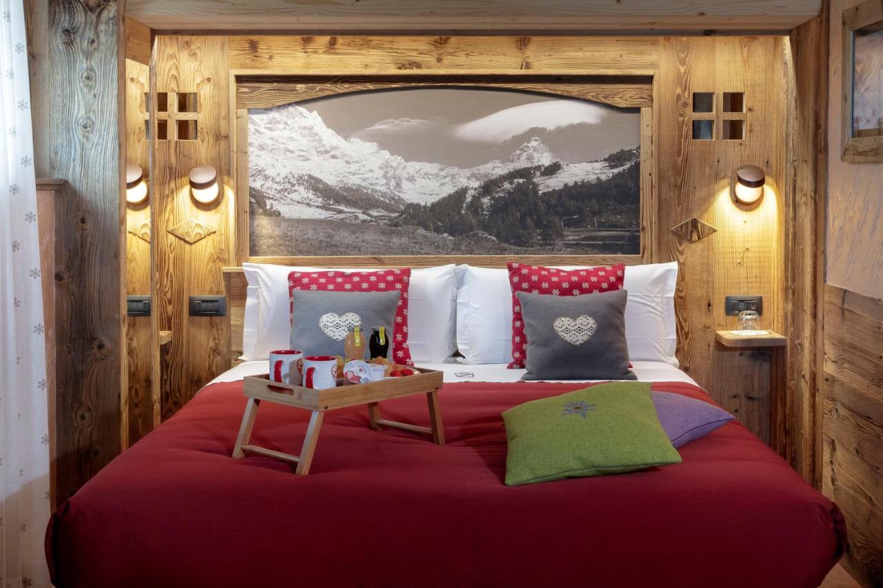 Chalet Matterhorn Francois - Central Ski Chalet With Spa And Breakfast, 100Mt Lift 布勒伊-切尔维尼亚 外观 照片